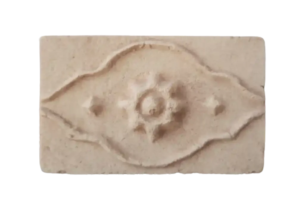 آجر قزاقی گلدار