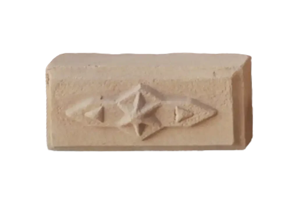 آجر قزاقی گلدار