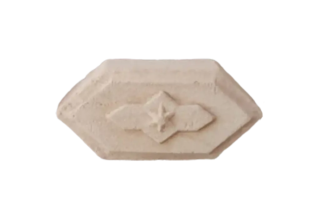 آجر قزاقی گلدار